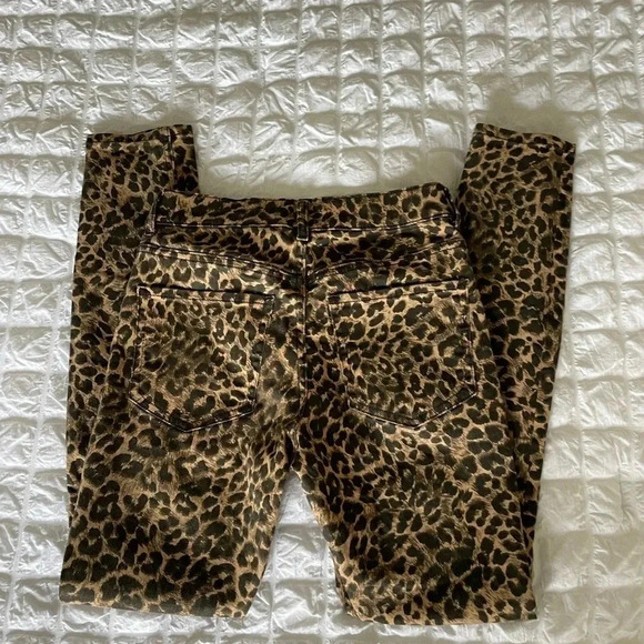 Express leopard high rise ankle legging - Picture 7 of 9